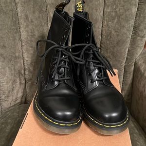 Dr Martens Black Combat Boots
